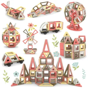 149pcs Magnetic Building Blocks for 3 4 5 6 7 8 Year Old Boys Girls Learning Educational STEM Toys