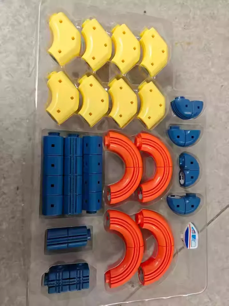 DIY Magnetic Electric Track Train/Car Toys Set,Anti-Gravity Suspension Creative Building Blocks,Kids STEM Educational Toy Gifts - 图片 6