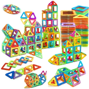 Magnetic Building Blocks DIY Magnets Toys medium size STEM Toys Construction Toys Learning Educational Magnet Toys