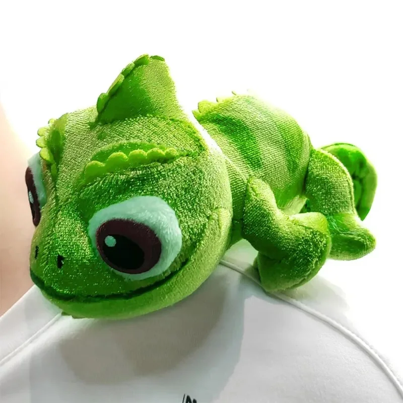15CM Pascal Rapunzel Chameleon Plush Doll Toy Pascal Stuffed Animal Pascal Rapunzel Shoulder Plush Doll Toys Kid Christmas Gift