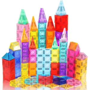 Magnetic Building Blocks Construction Sets For 3 Years+ Old Children Boys Girls DIY Montessori Educational Toys Gift