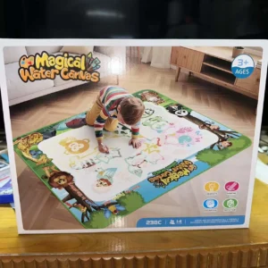 Magic Water Drawing Mat Extra Large Water Doodle Toy Set Painting Board Children Educational Toys Gift for Kids Multiple Size