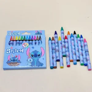 12PCS Colors Stitch Crayon Art Painting Portable Stationery Student Gifts