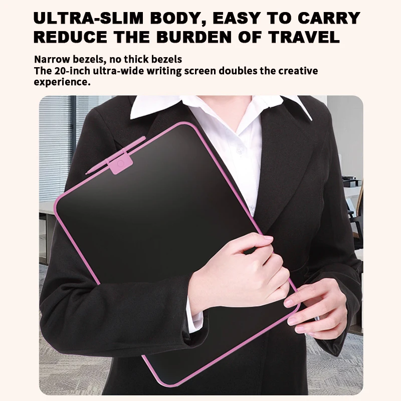 12/15/20Inch LCD Drawing Board Writing Tablet Digit Magic Blackboard Art Tools Painting Learning & Education Toys for Kids Gifts - 图片 5