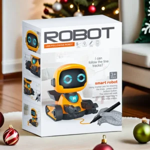 Smart Robot Toy For Early Education Track Drawing Cute Fun Sound Effect Children's Gift Intelligent AI Toy Educational Plaything