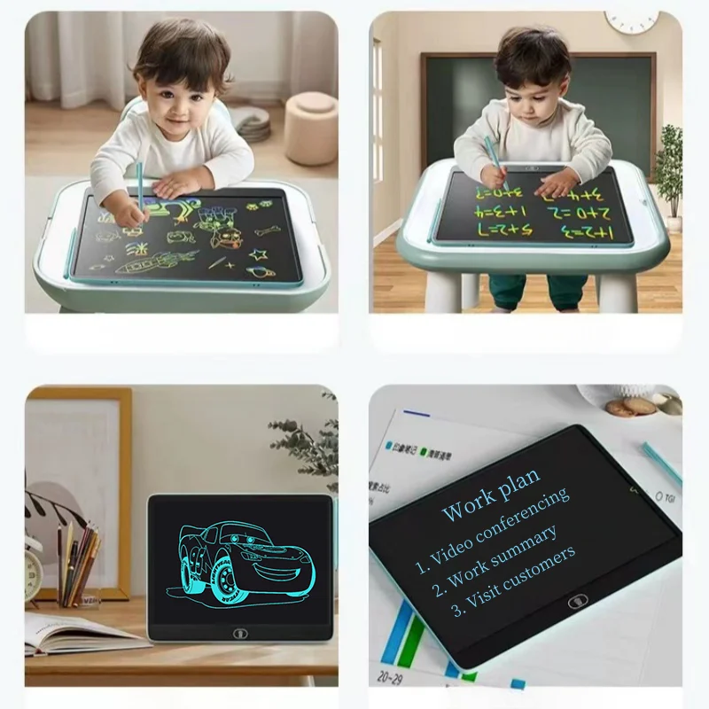 16inch LCD Writing Tablet Drawing Board Kids Graffiti Sketchpad Toys Handwriting Blackboard Magic Drawing Board Baby Toy Gift - 图片 6